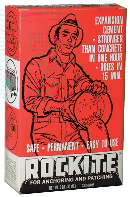 Rockite Anchoring Cement 5 lb Gray