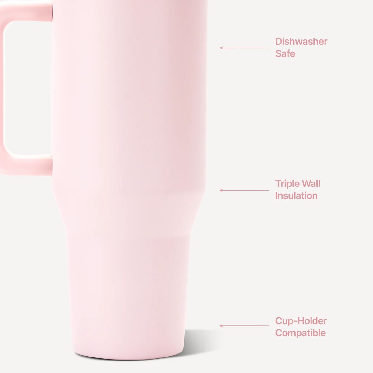 HydroJug Traveler 40oz Pink Sand