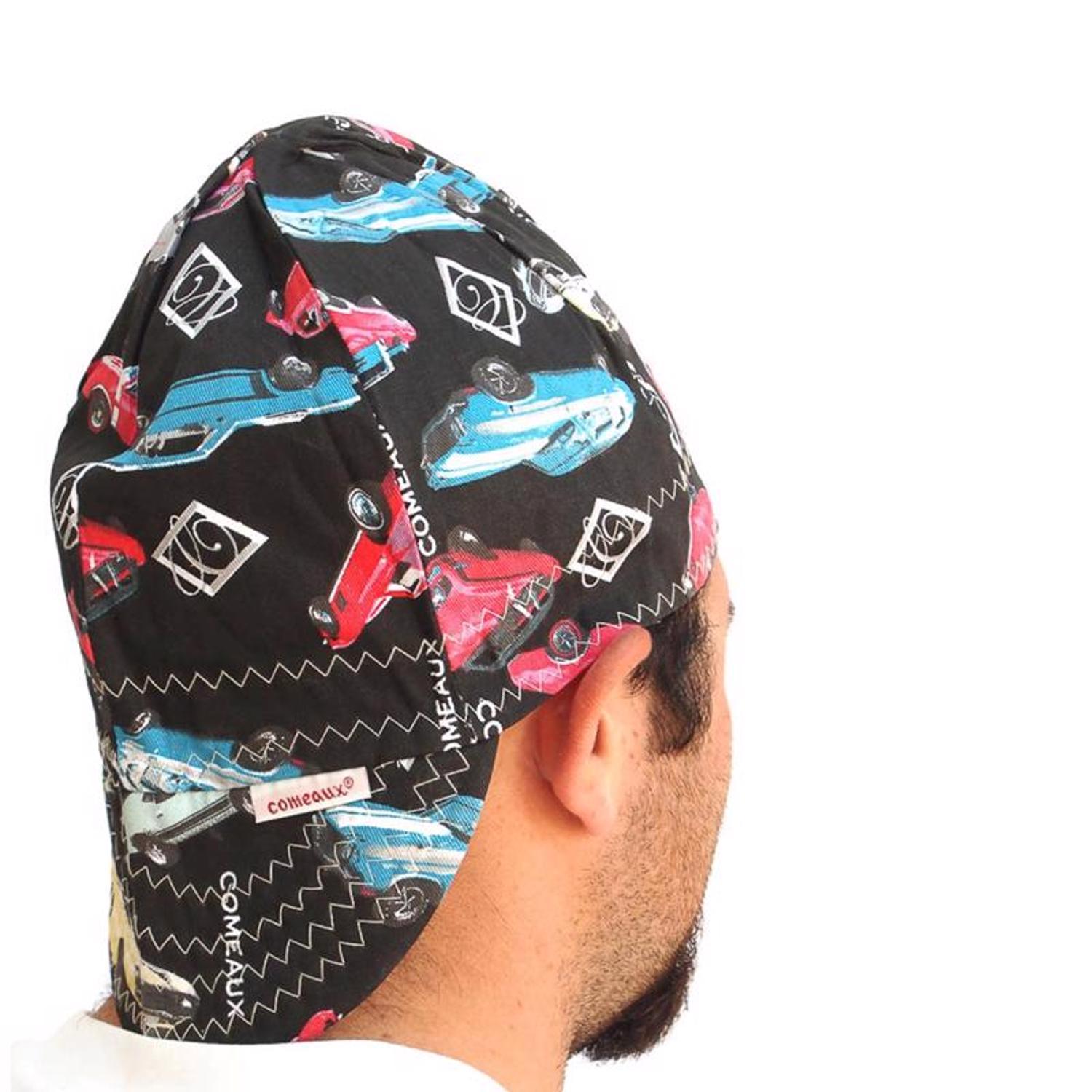 Forney 7.75 in. H X 7.75 in. W Cotton Welding Cap Multicolored 1 pc