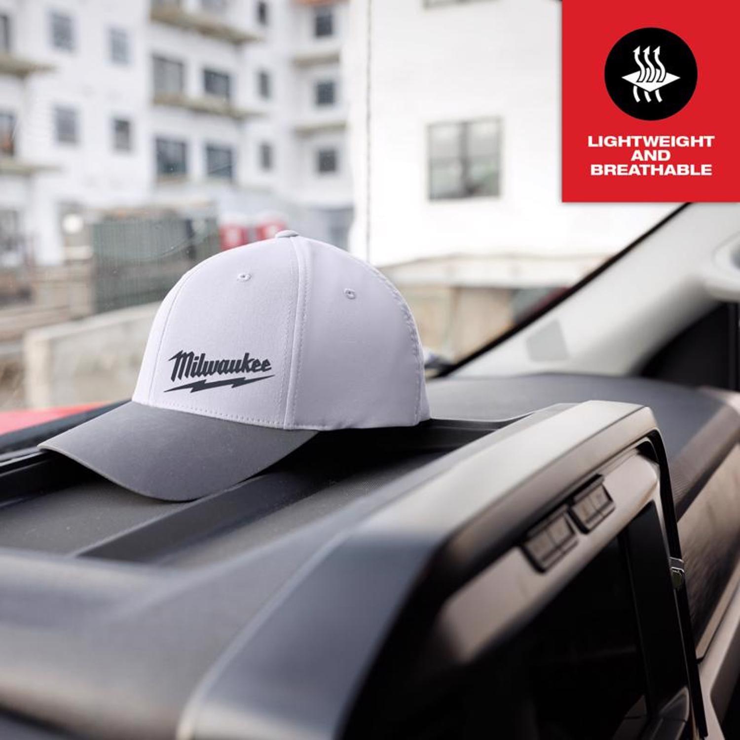 Milwaukee Workskin Fitted Hat Gray L/XL
