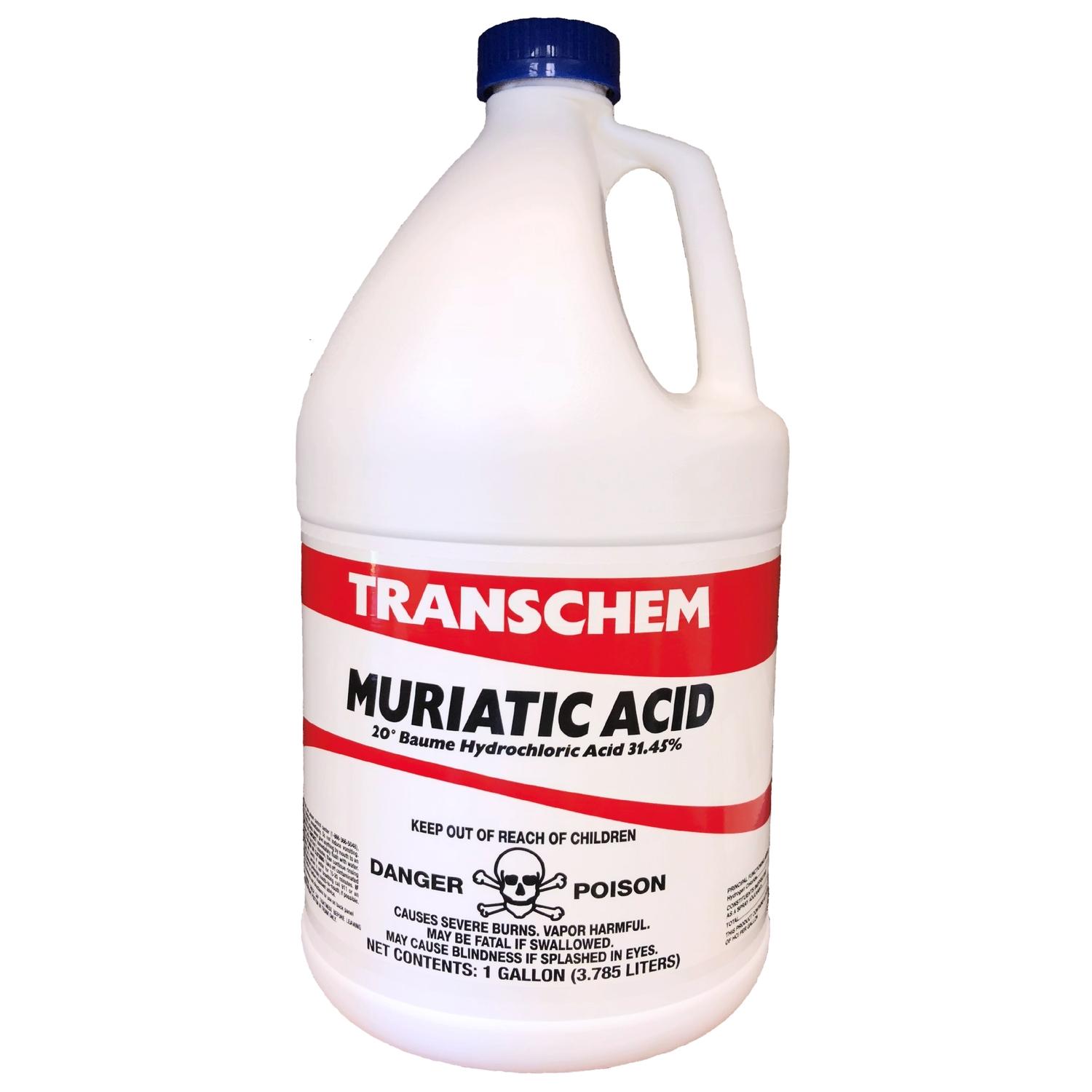 Transchem Muriatic Acid 1 gal Liquid
