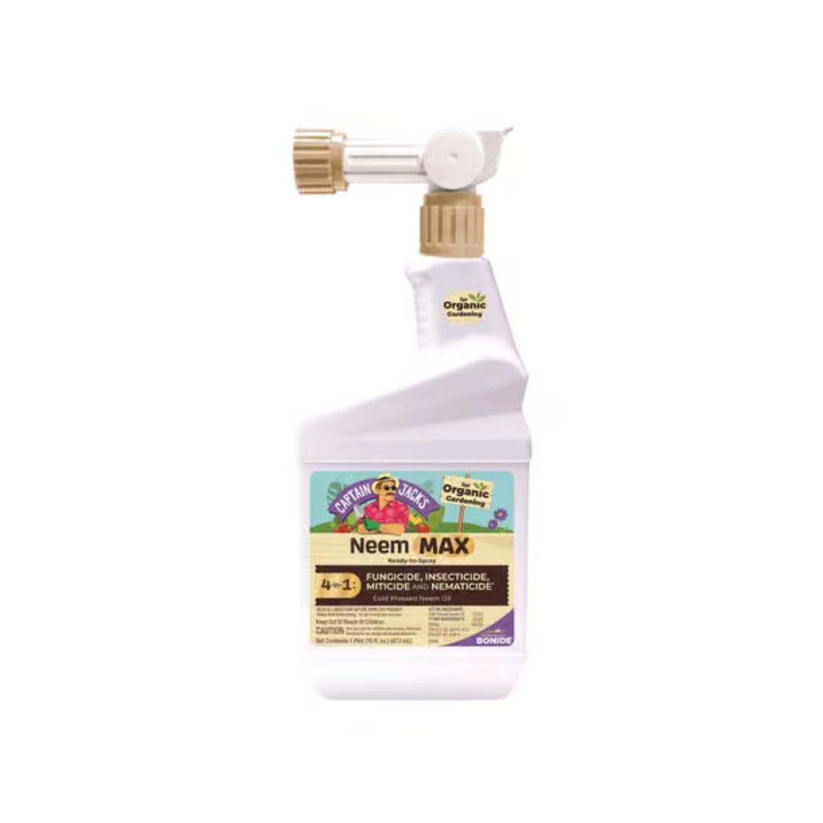 Bonide Captain Jack Organic Fungicide/Insecticide/Miticide/Nematicide Continuous Spray 16 oz.