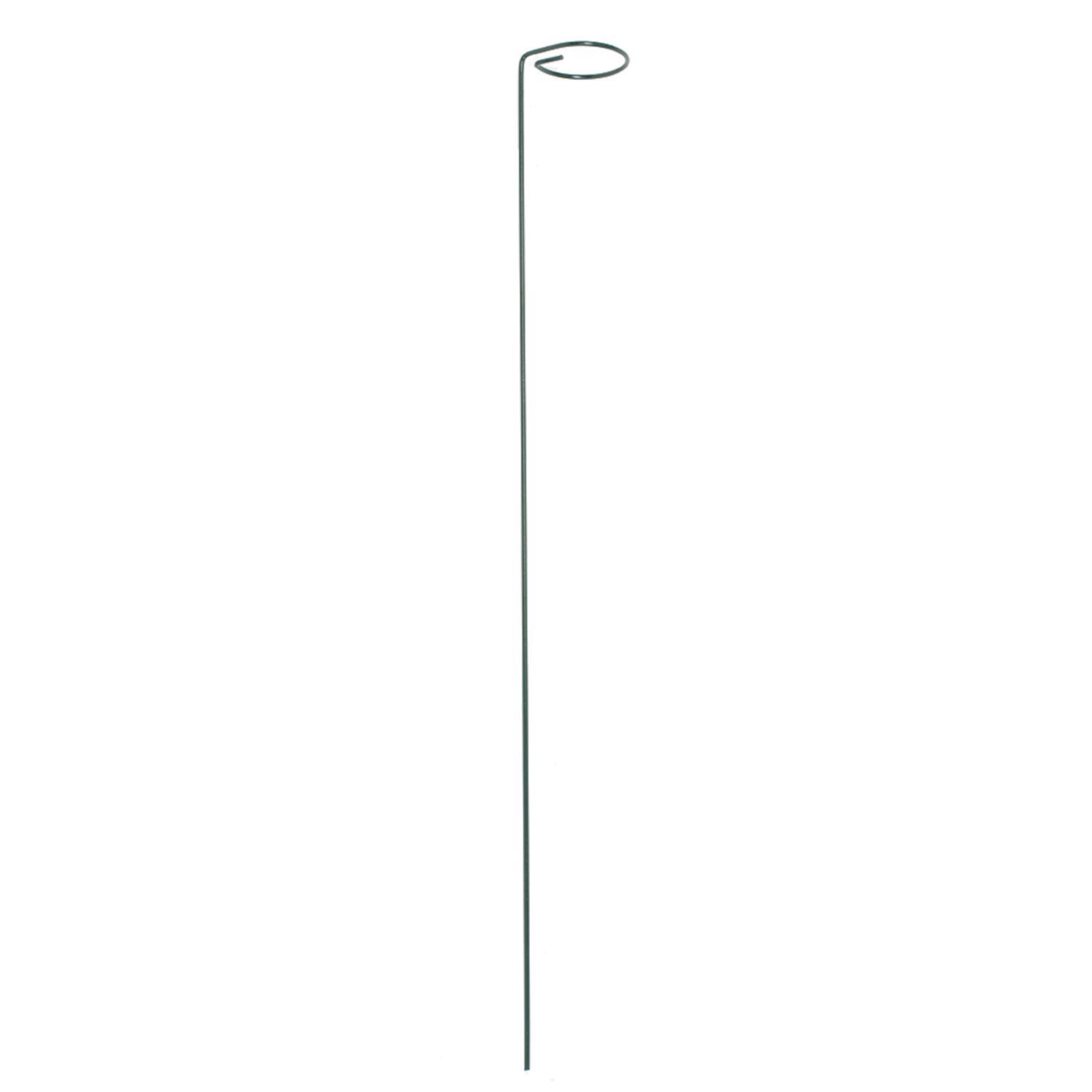 Panacea 24 in. H X 2 in. ft. W Green Steel Plant Support