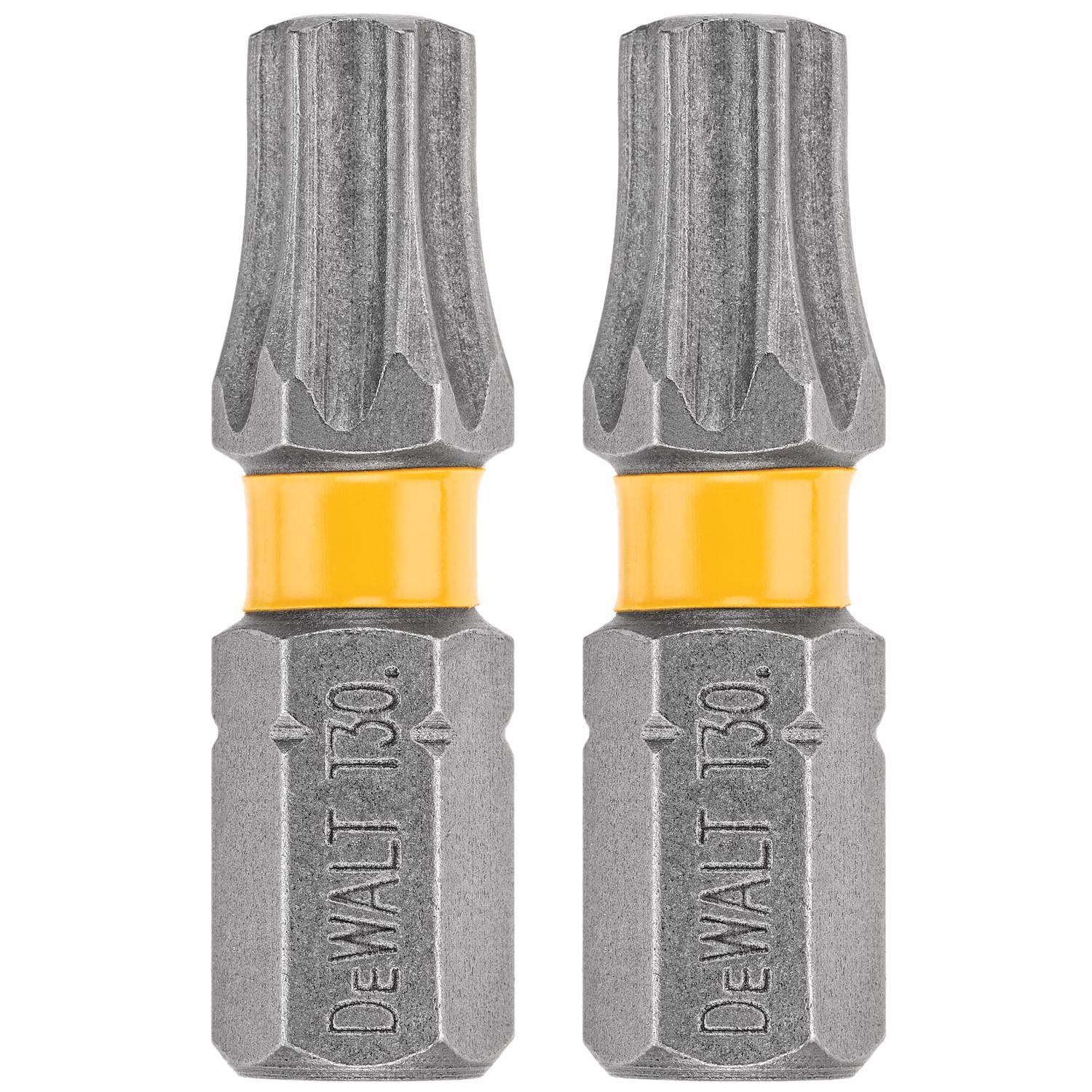 DEWALT Max Fit Torx #30 X 1 in. L Screwdriver Bit Steel 2 pk