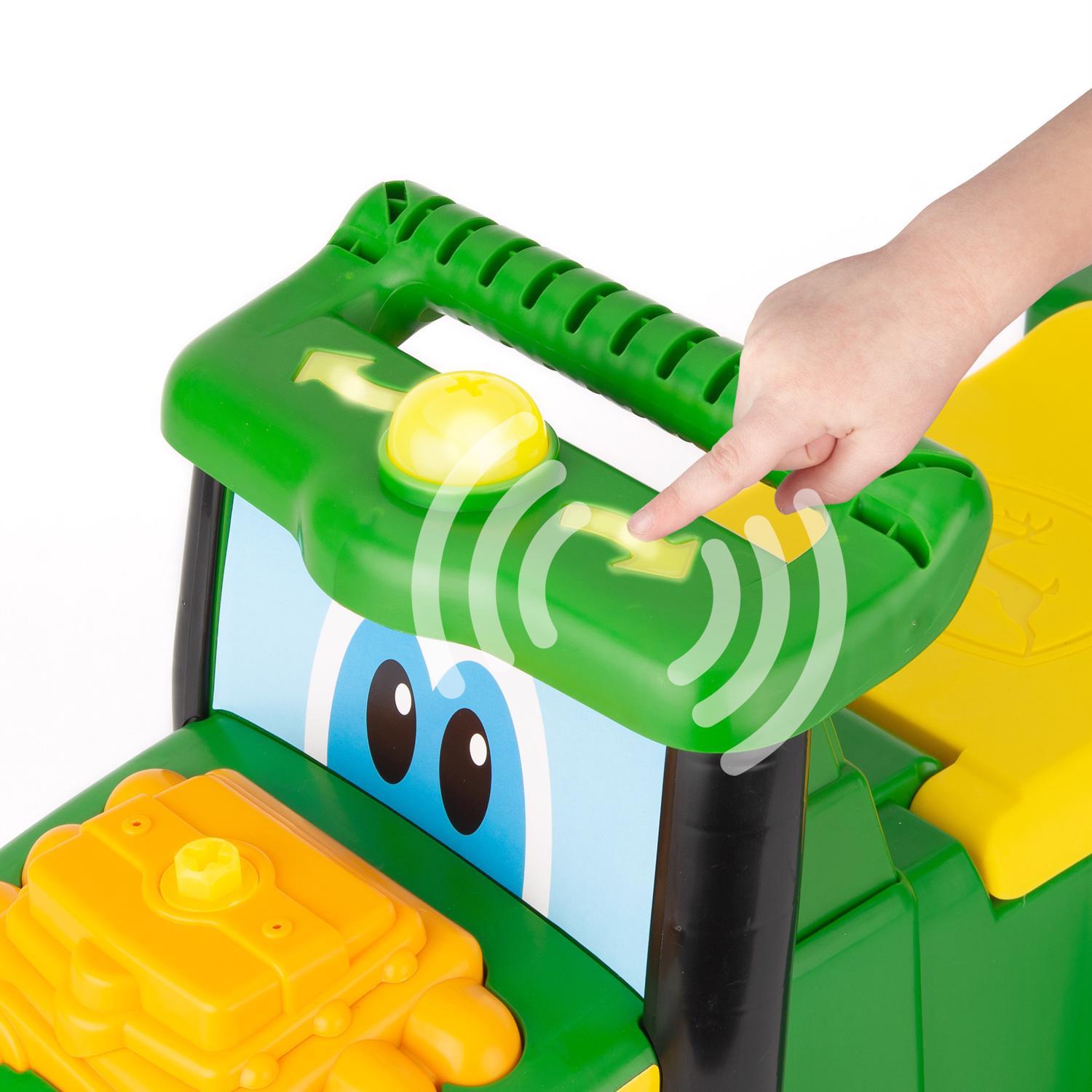 TOMY John Deere Tractor Ride Toy Green/Yellow