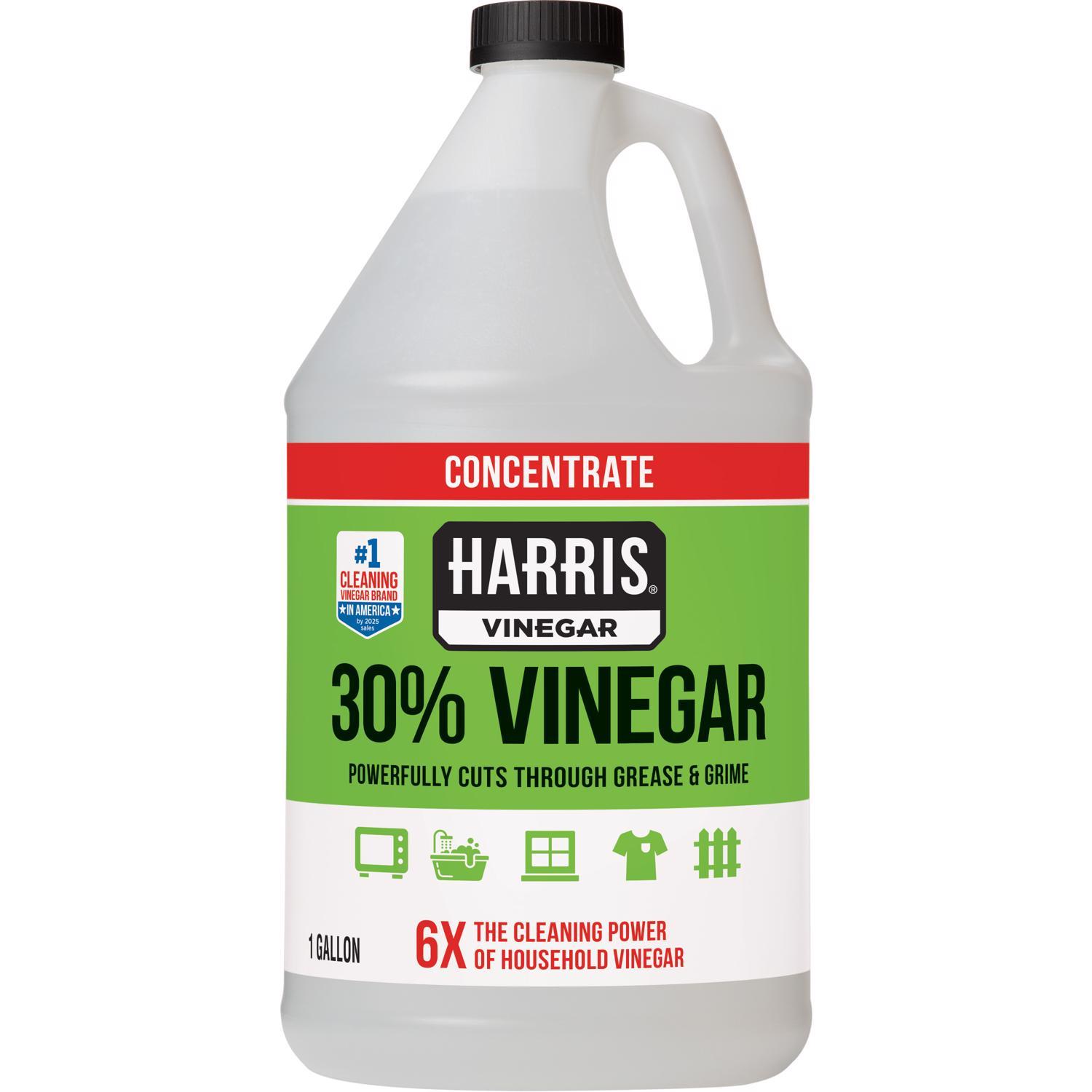 Harris Regular Scent Concentrated All Purpose Cleaning Vinegar Liquid 128 oz