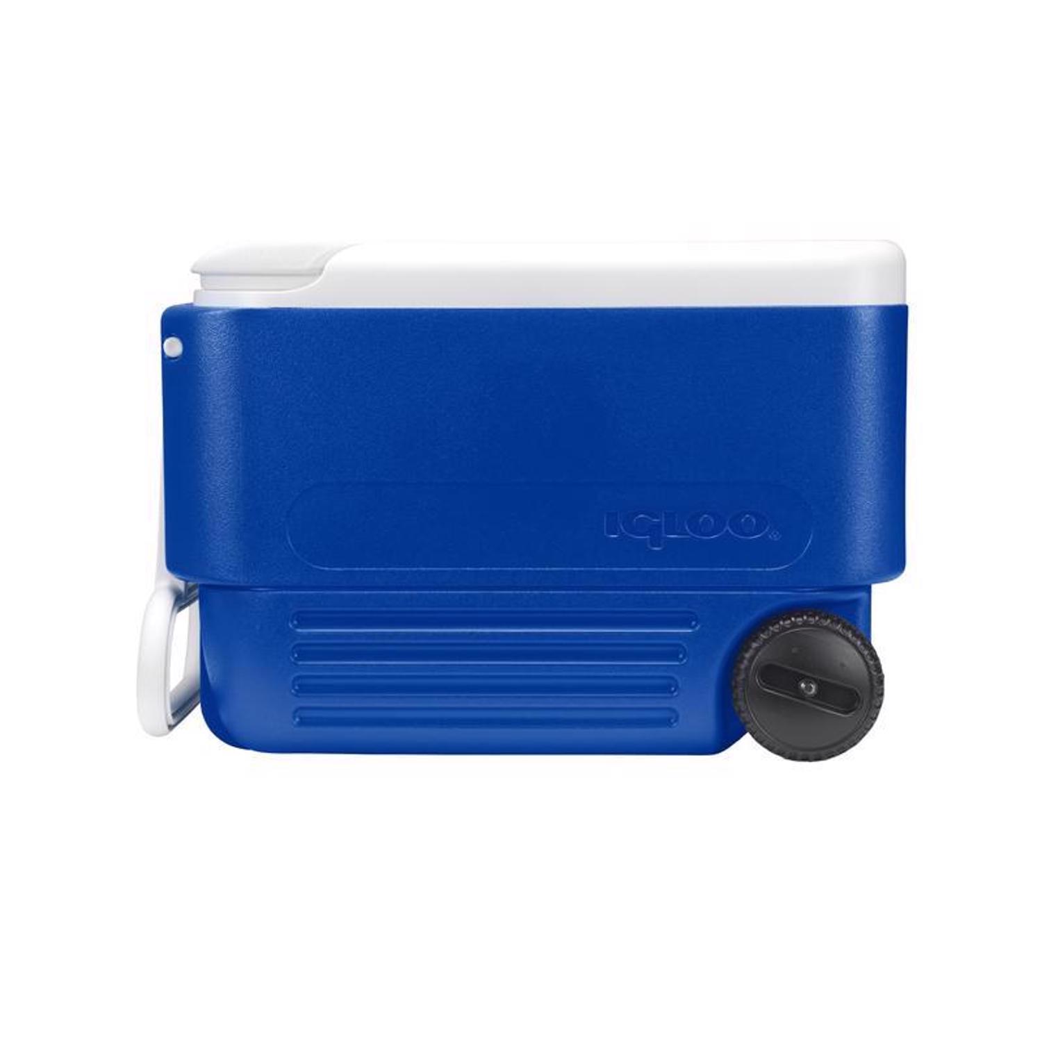 Igloo Wheelie Cool Blue 38 qt Cooler