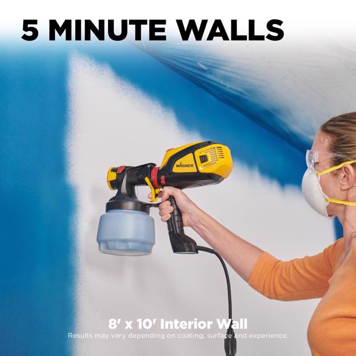 Wagner Flexio 595 6 psi Metal HVLP Paint Sprayer