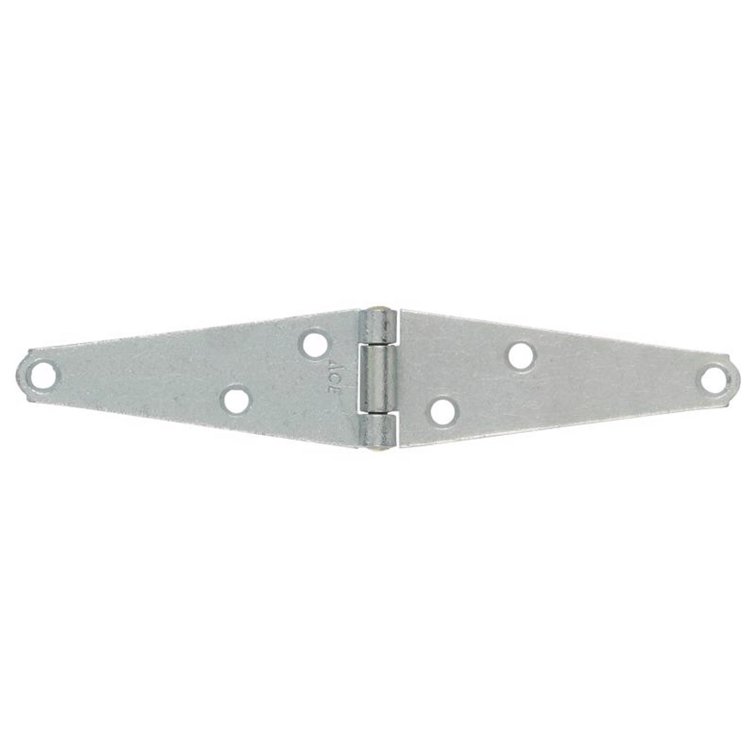 Ace 4 in. L Galvanized Heavy Duty Strap Hinge 1 pk