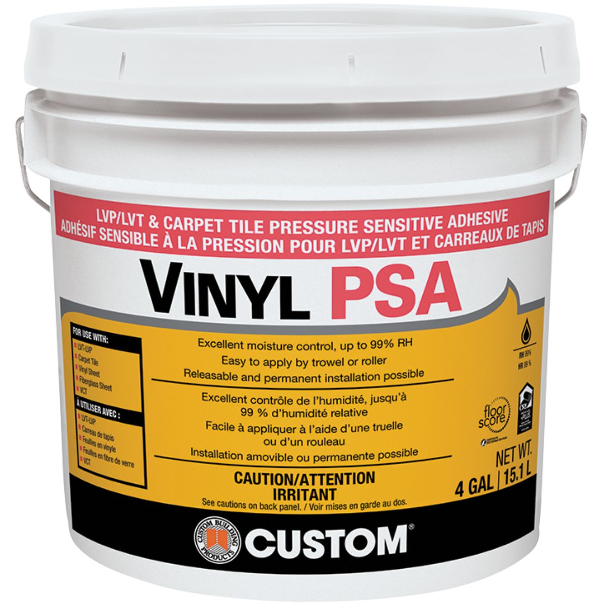 RedGard Vinyl PSA Pressure Sensitive Adhesive