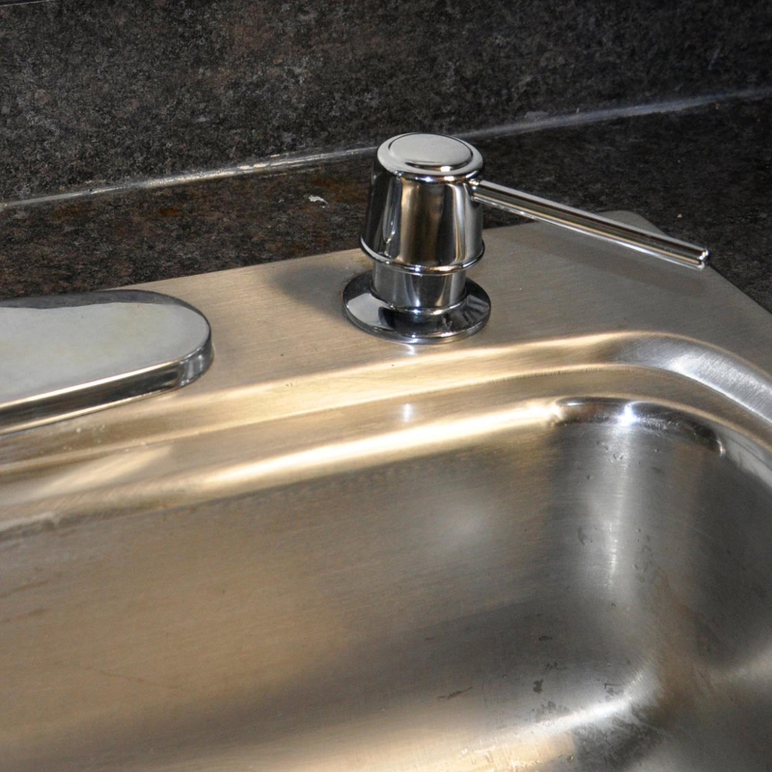 Danco Chrome Plastic Lotion/Soap Dispenser