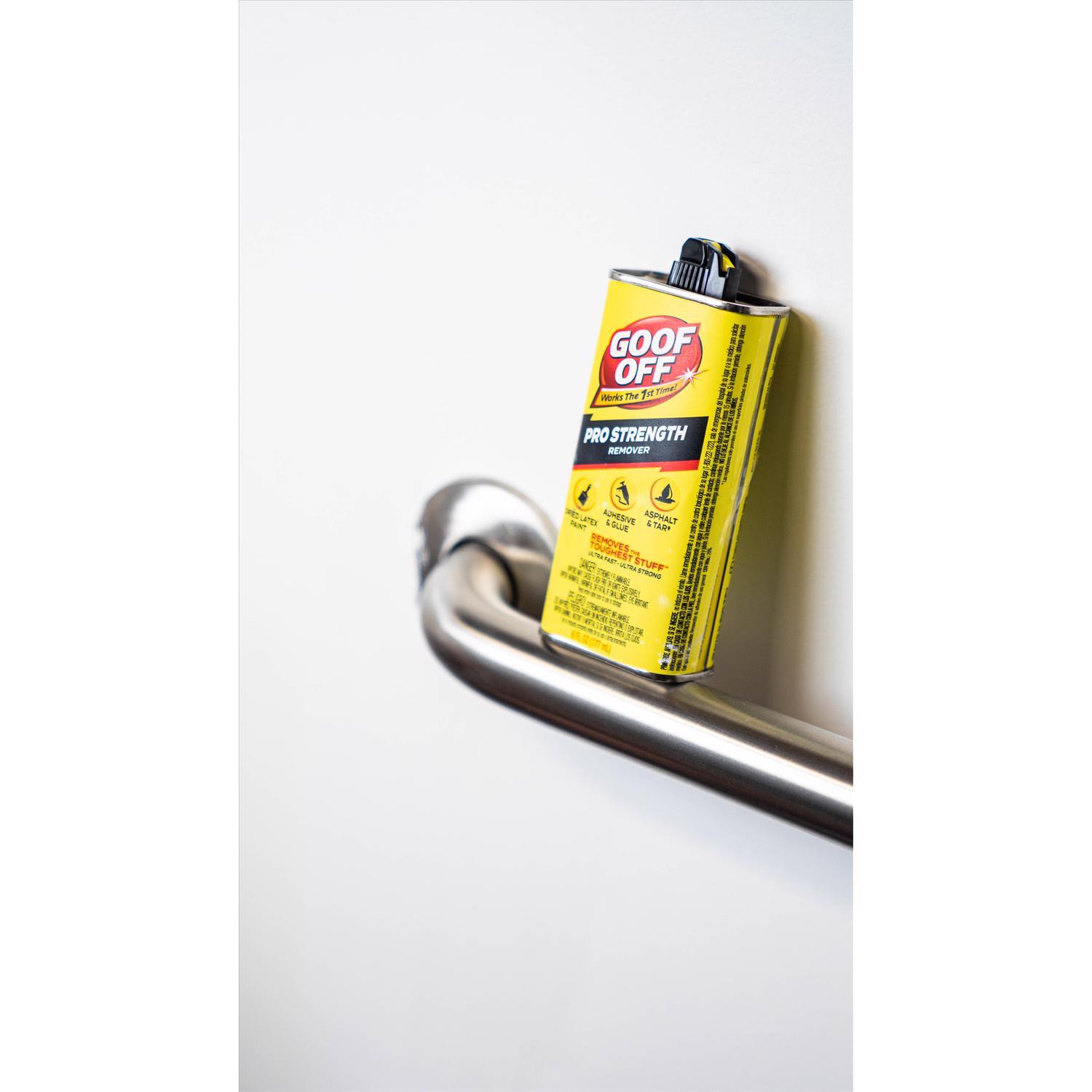 Goof Off Pro Strength Liquid Adhesive Remover 6 oz