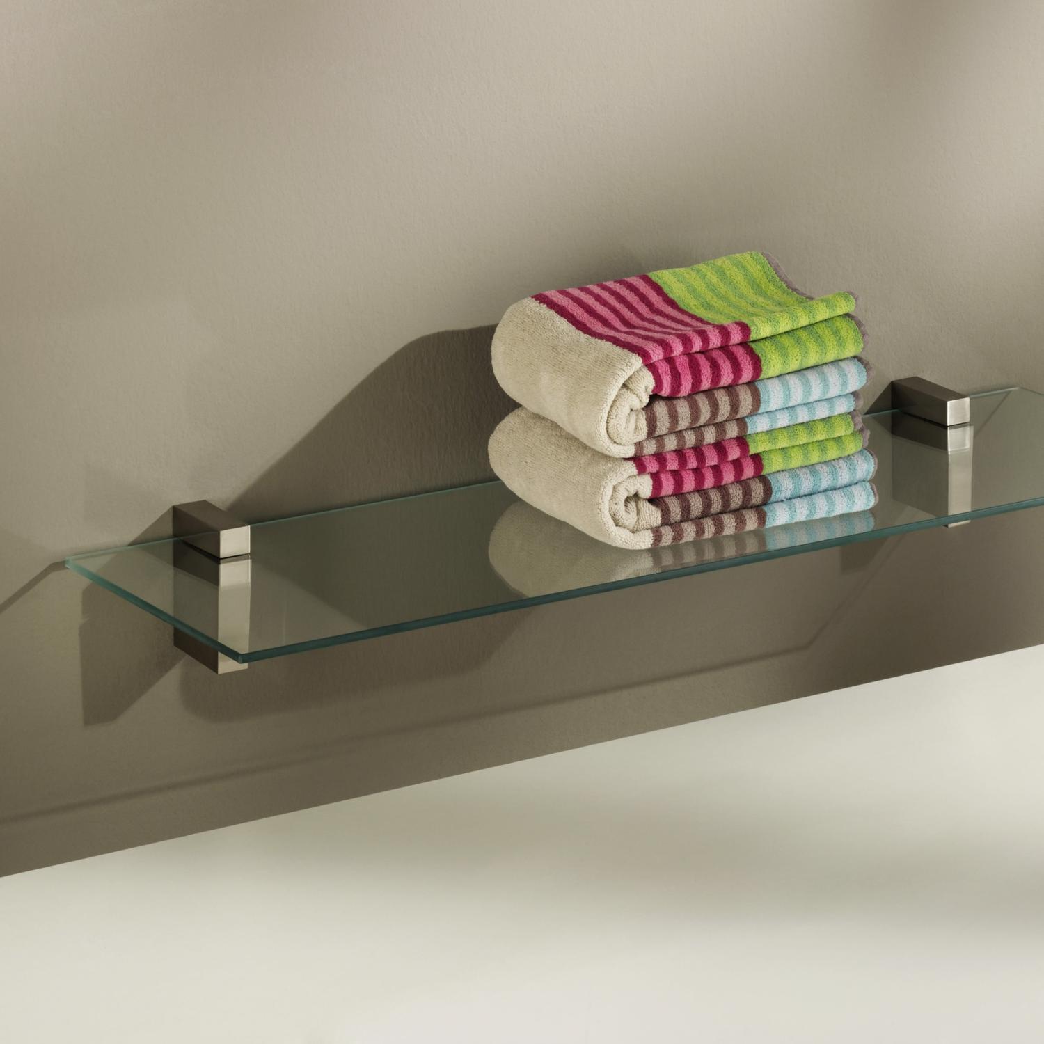 Dolle Glassline 0.31 in. H X 23.6 in. W X 5.9 in. D Clear Glass Shelf