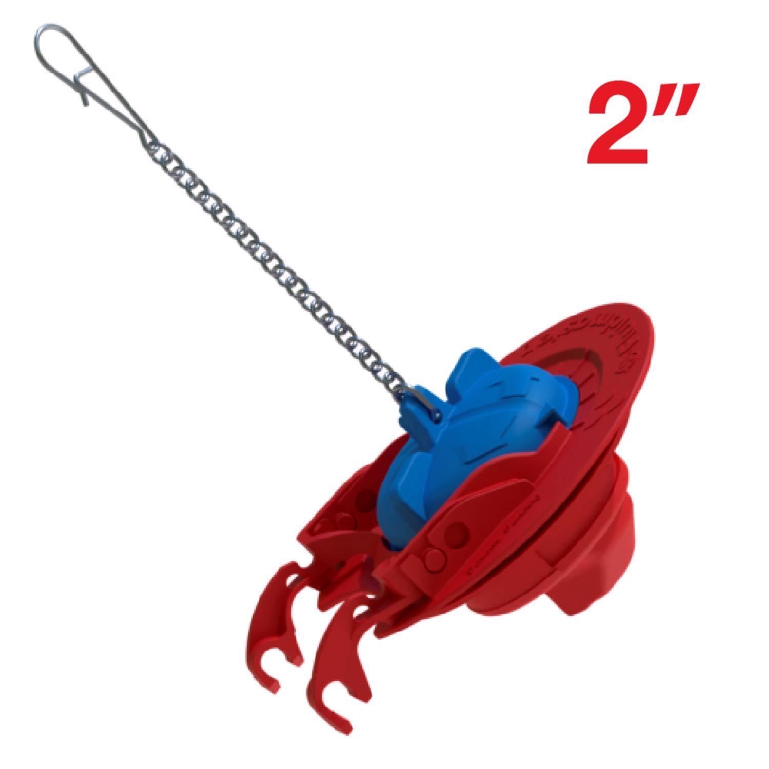 Fluidmaster Super Flapper Adjustable Flapper Multicolored Plastic/Rubber For Universal