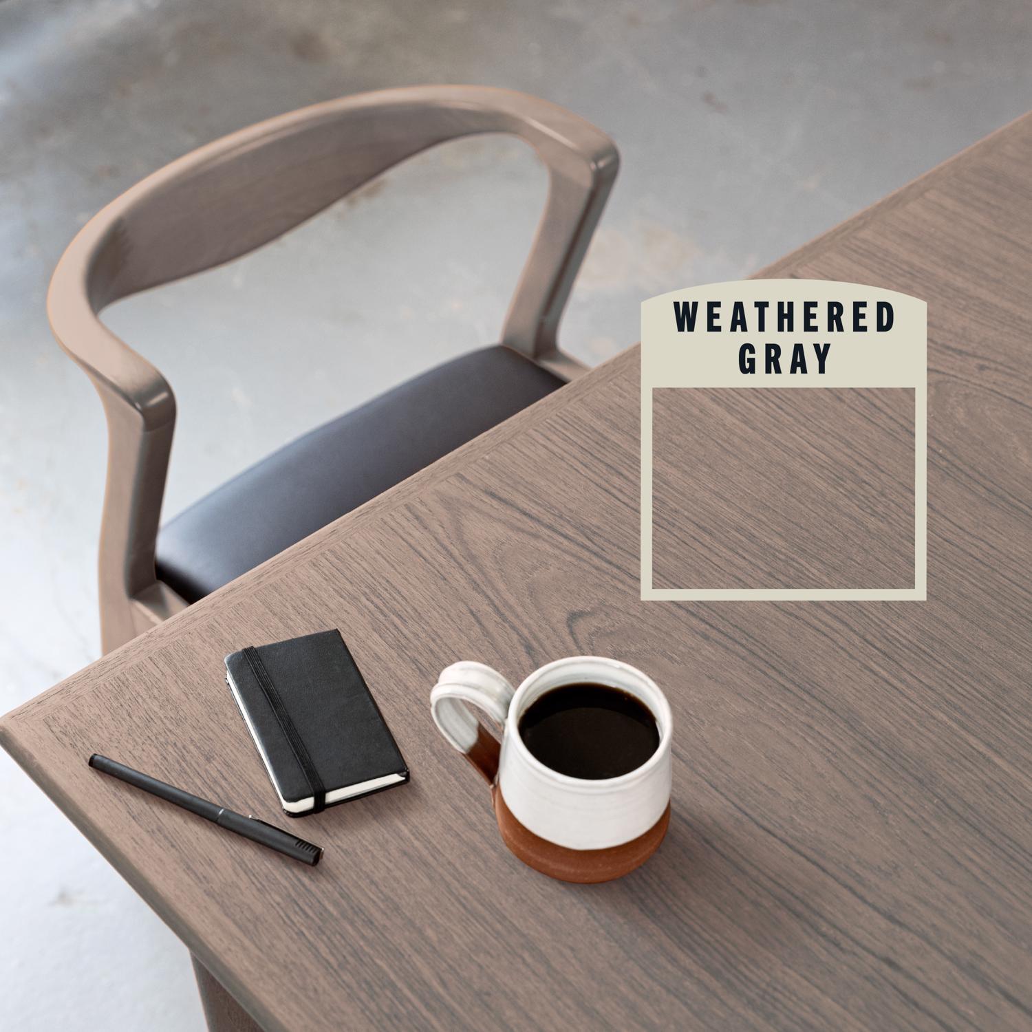 Varathane Premium Weathered Gray Oil-Based Fast Dry Wood Stain 1 qt