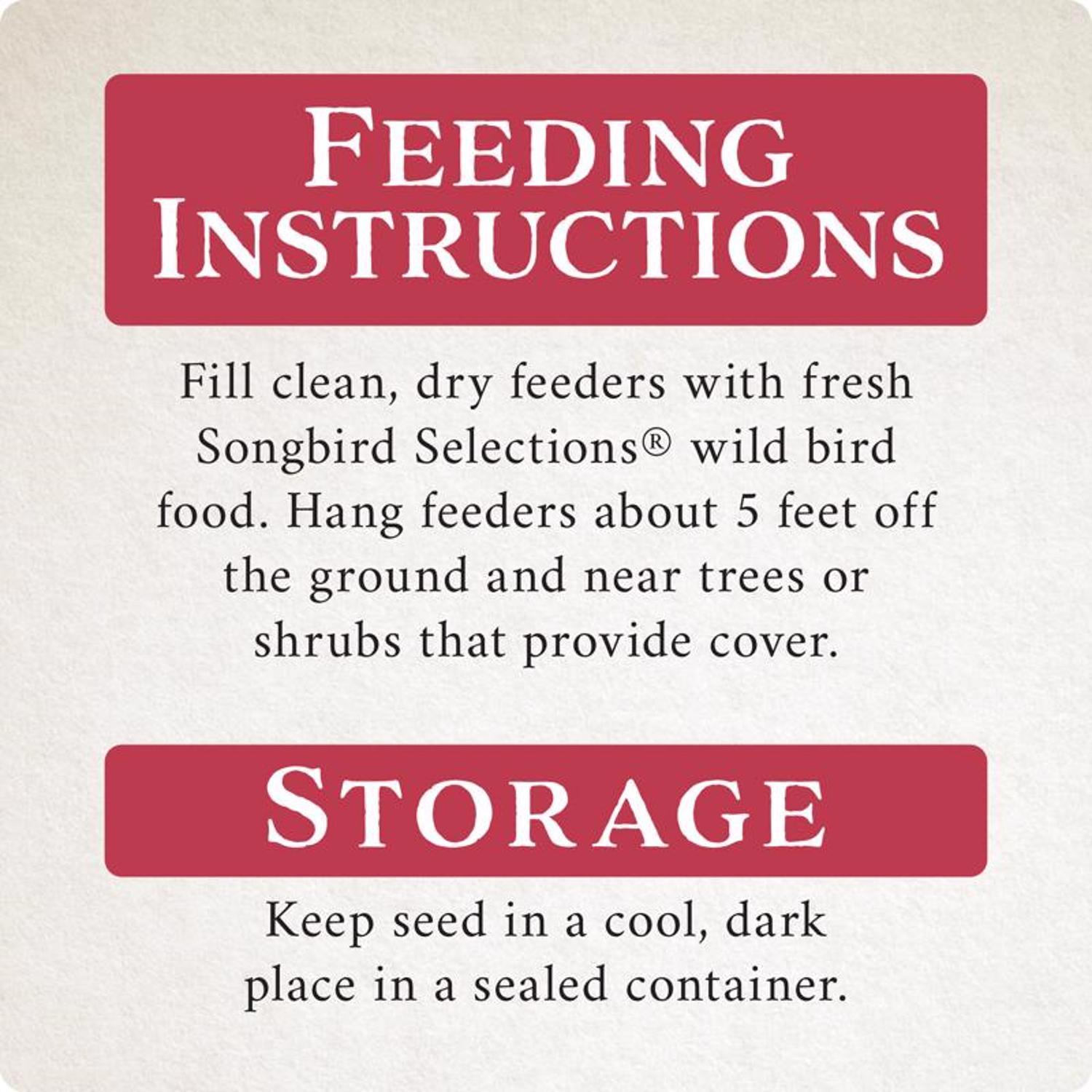 Songbird Selections Songbird Crunch Wild Bird Food 10 lb