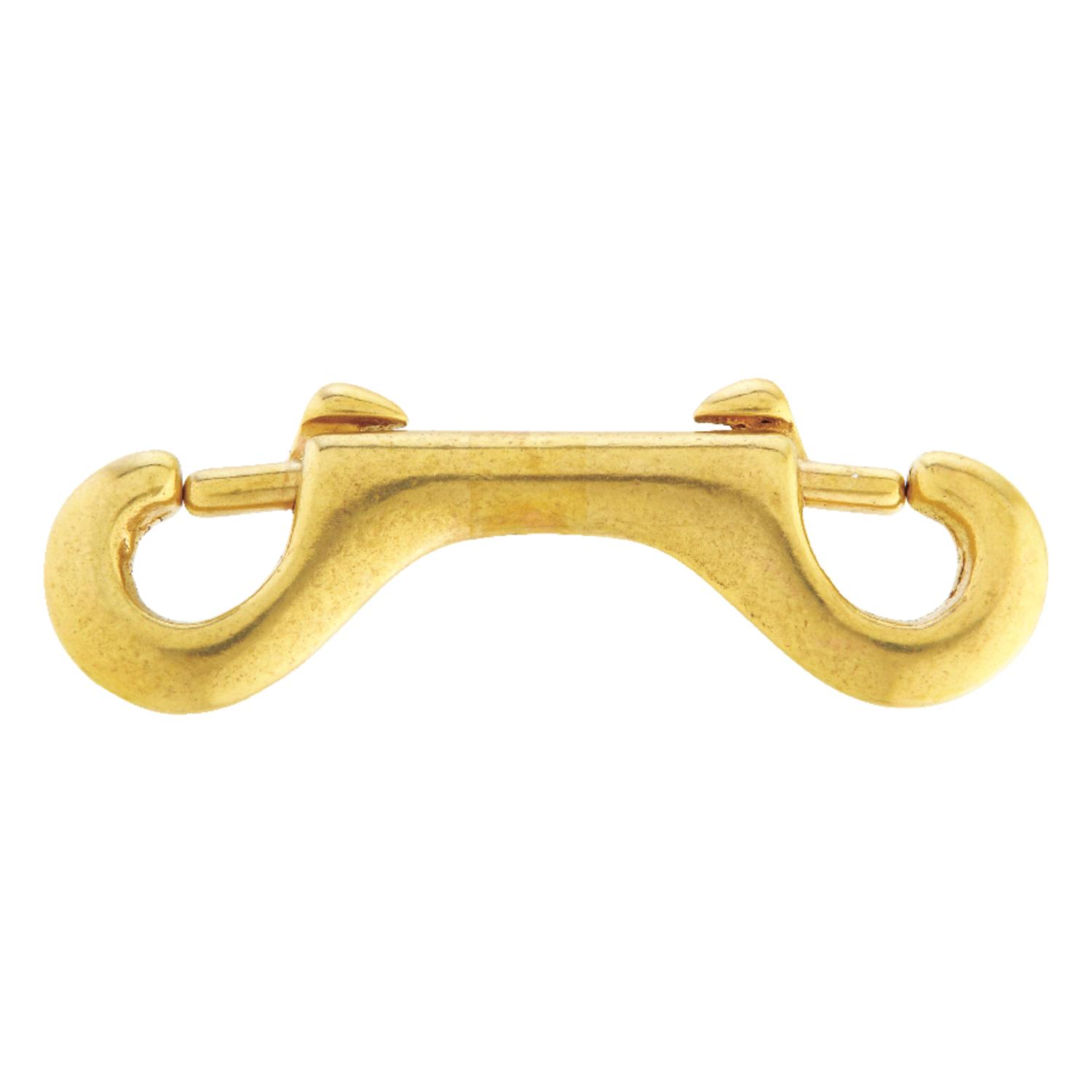 Campbell 5/16 in. D X 3-13/32 in. L Polished Bronze Double Ended Bolt Snap 60 lb