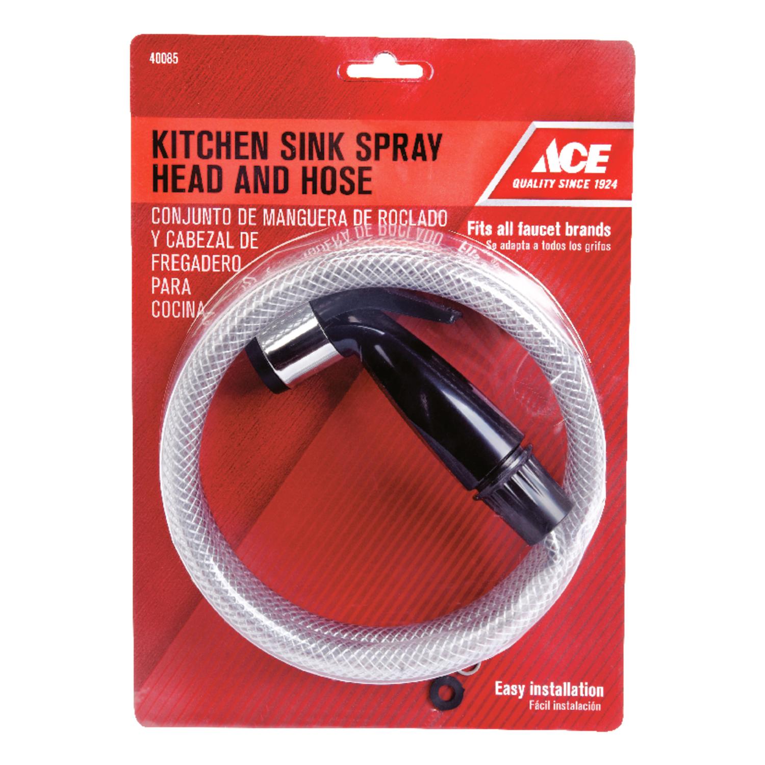 Ace For Universal Black Faucet Sprayer with Hose