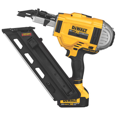 20V MAX* XR Lithium Ion Brushless Dual Speed Framing Nailer