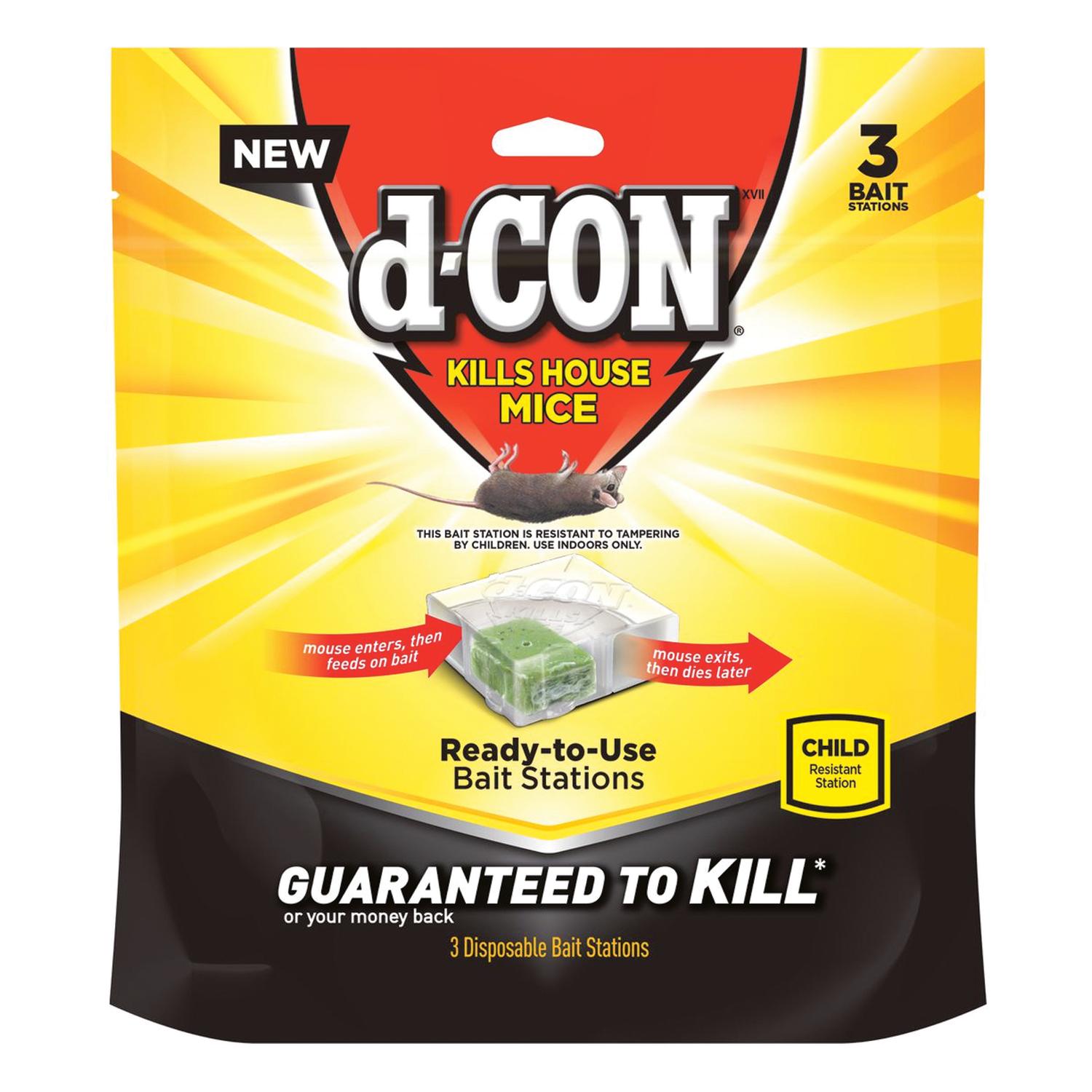 d-CON Bait Station Blocks For Mice