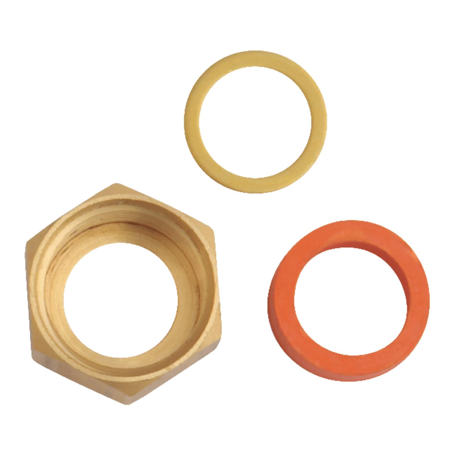 Ace Faucet Coupling Nut Universal 1/2 in. Brass