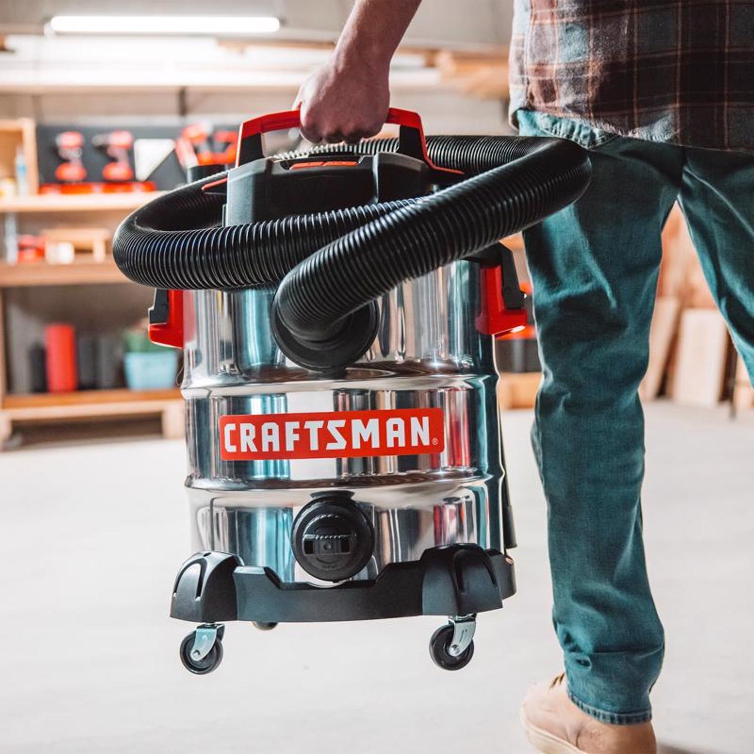 Craftsman 10 gal Corded Wet/Dry Vacuum 120 V 6 HP
