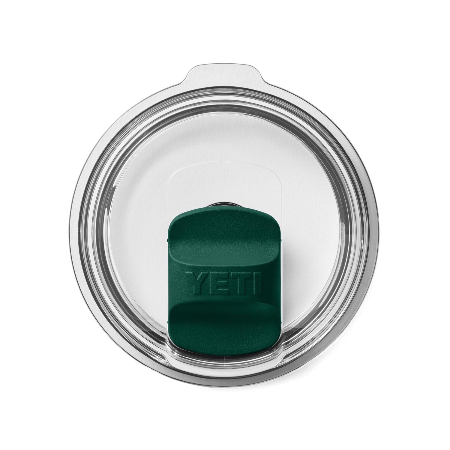 YETI Rambler 3 ct Black Forest Green BPA Free Replacement Lid Magnet Set