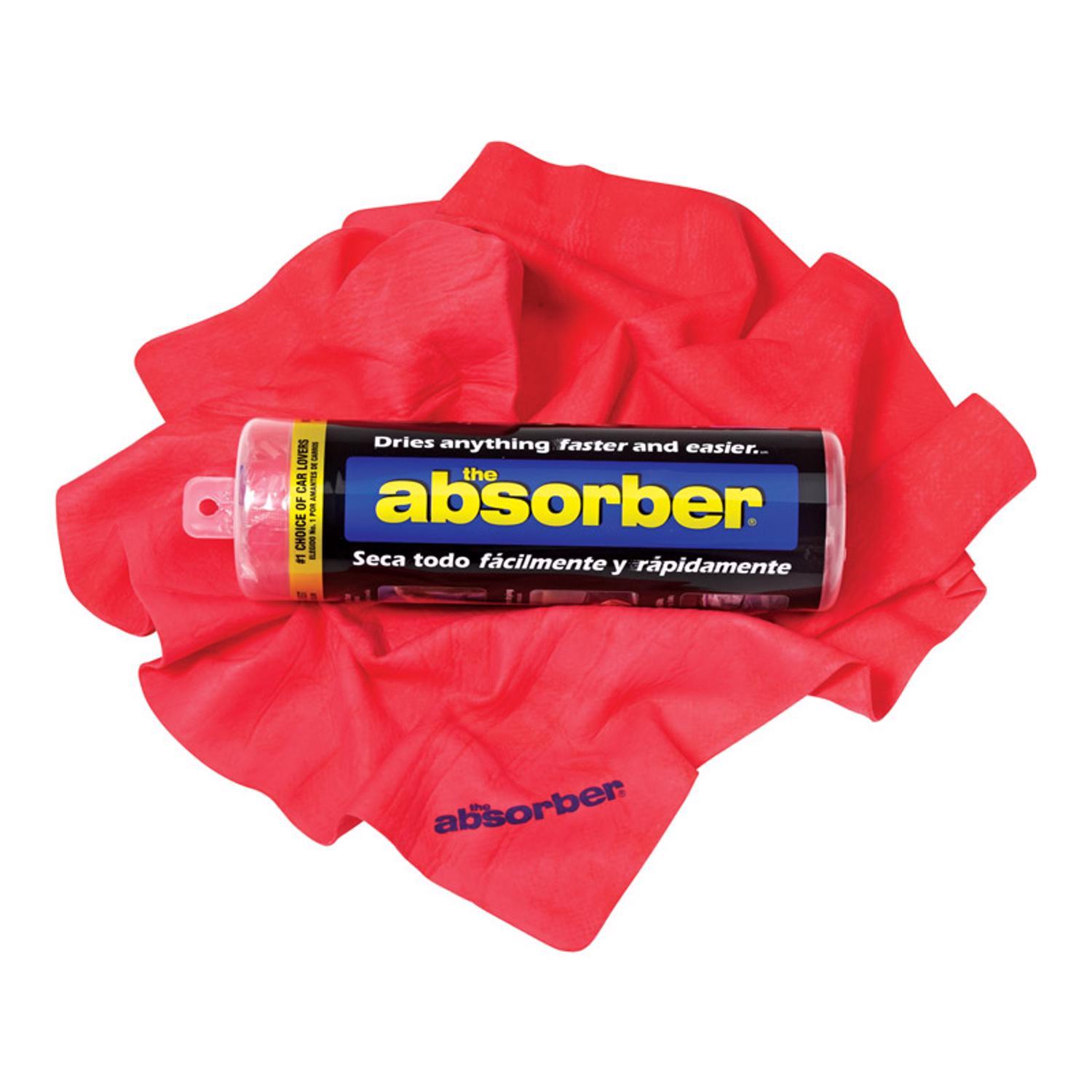 The Absorber 27 in. L X 17 in. W Synthetic Chamois 1 pk