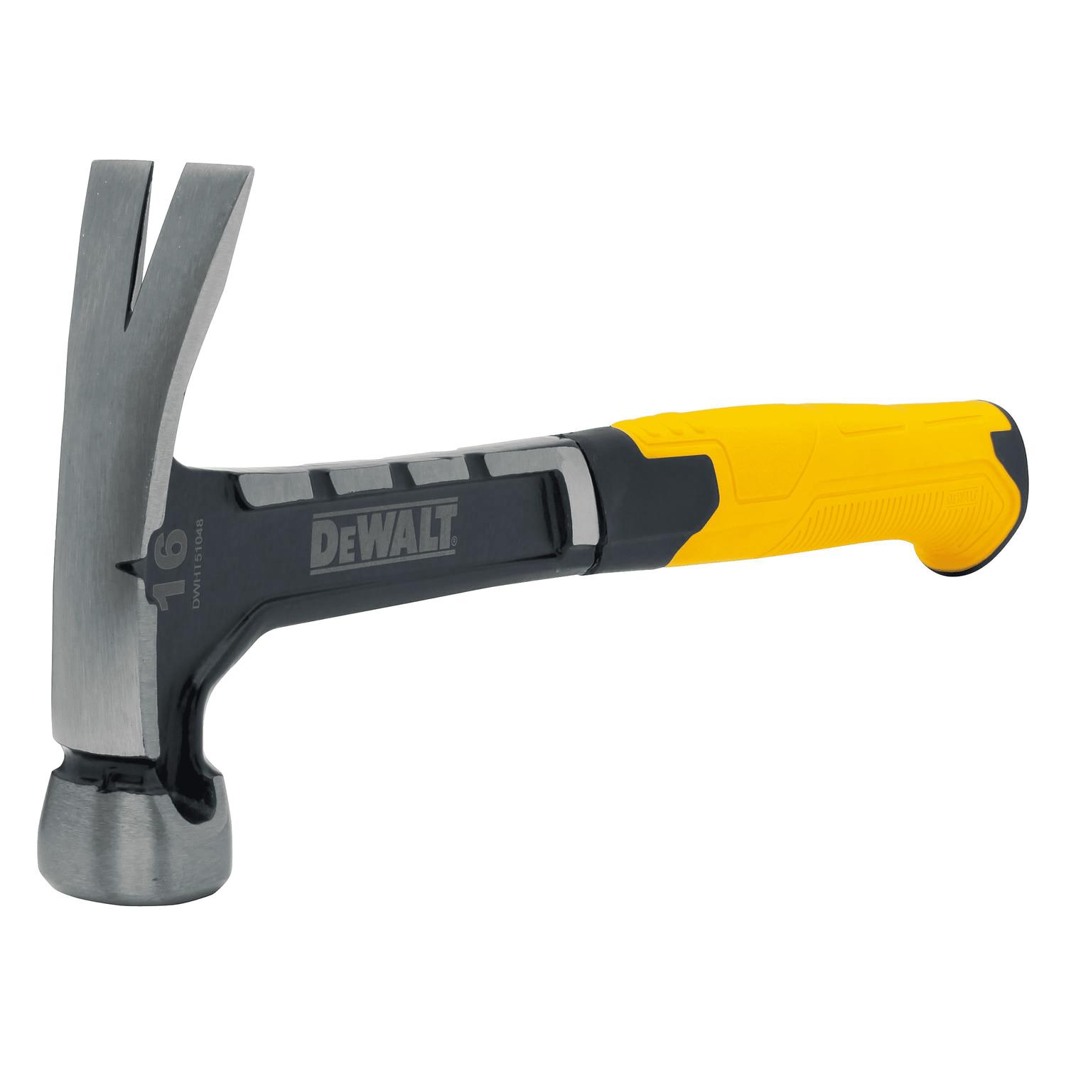 DeWalt 16 oz Smooth Face Rip Claw Hammer 7.50 in. Steel Handle