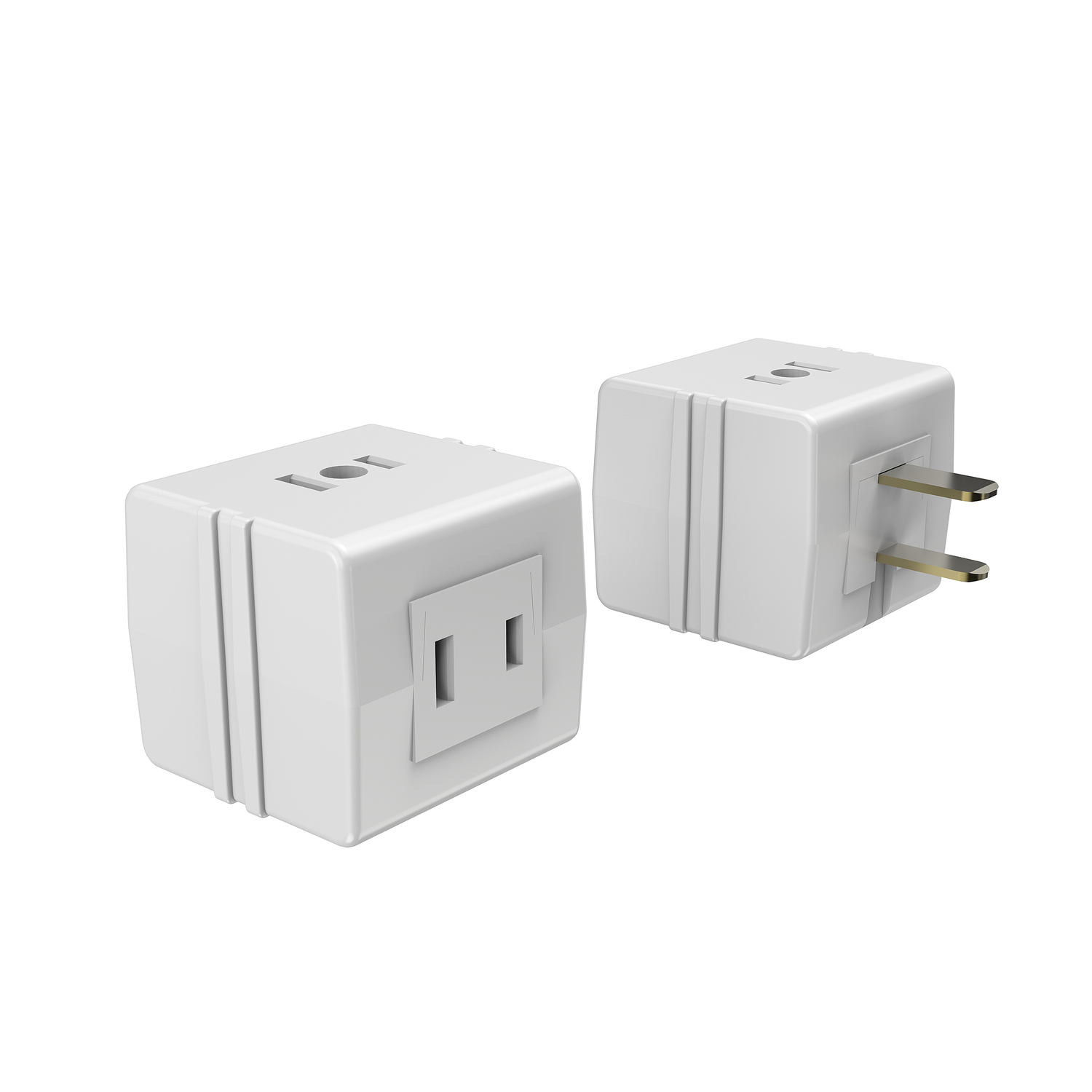 Ace Polarized 3 outlets Cube Adapter 1 pk