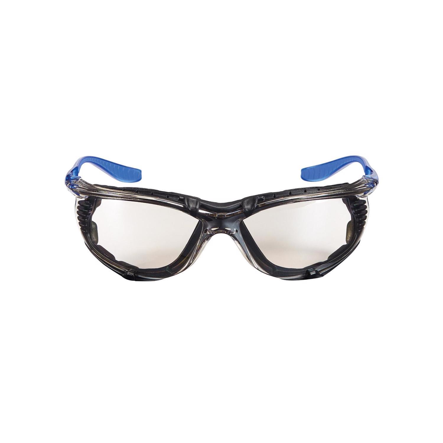 3M Anti-Fog Safety Glasses Black/Blue Frame 1 pc