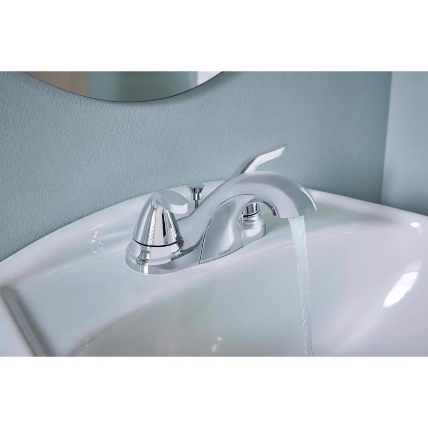 Moen Adler Chrome Bathroom Faucet 4 in.