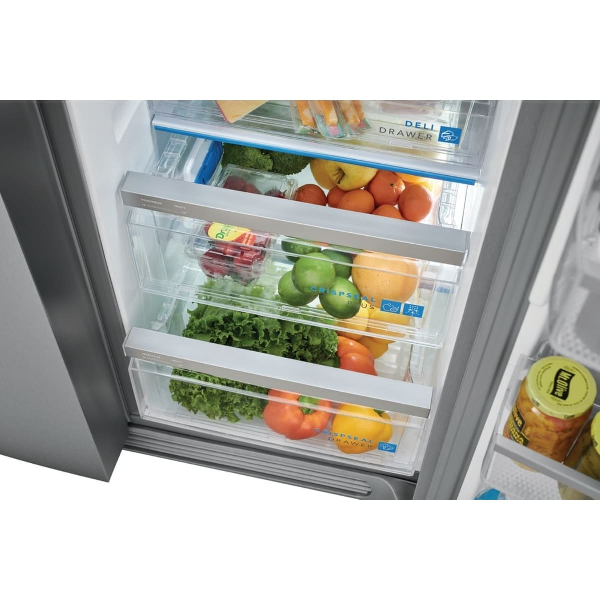 Frigidaire 36 in. Freestanding Side by Side Refrigerator with 25.6 Cu. Ft. Total Capacity