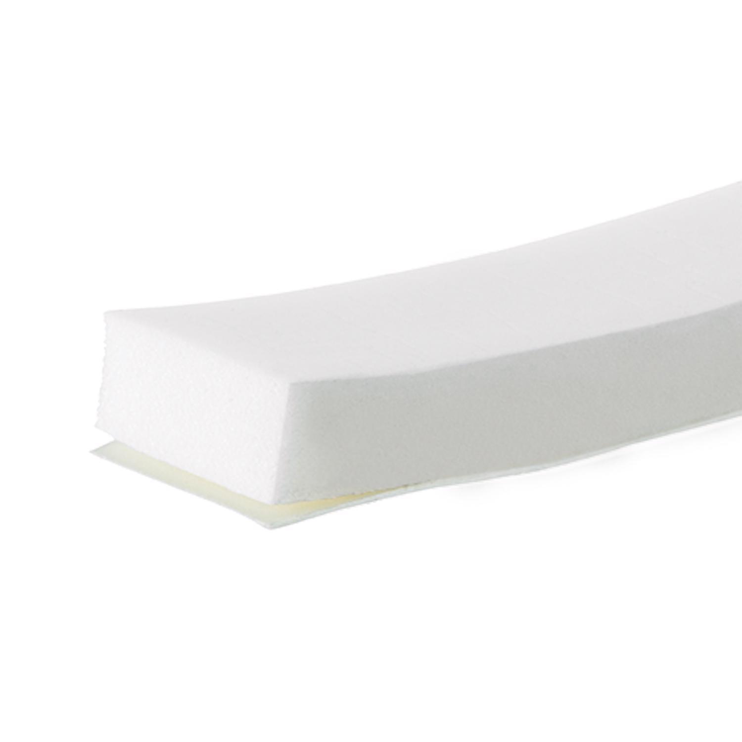 M-D Building Products White Foam Weather Stripping Tape For Doors and Windows 204 in. L X 0.25 in.