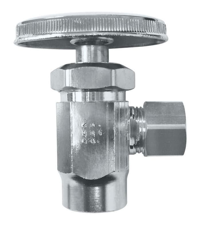 Ace 1/2 in. FPT X 3/8 in. FPT Brass Shut-Off Valve