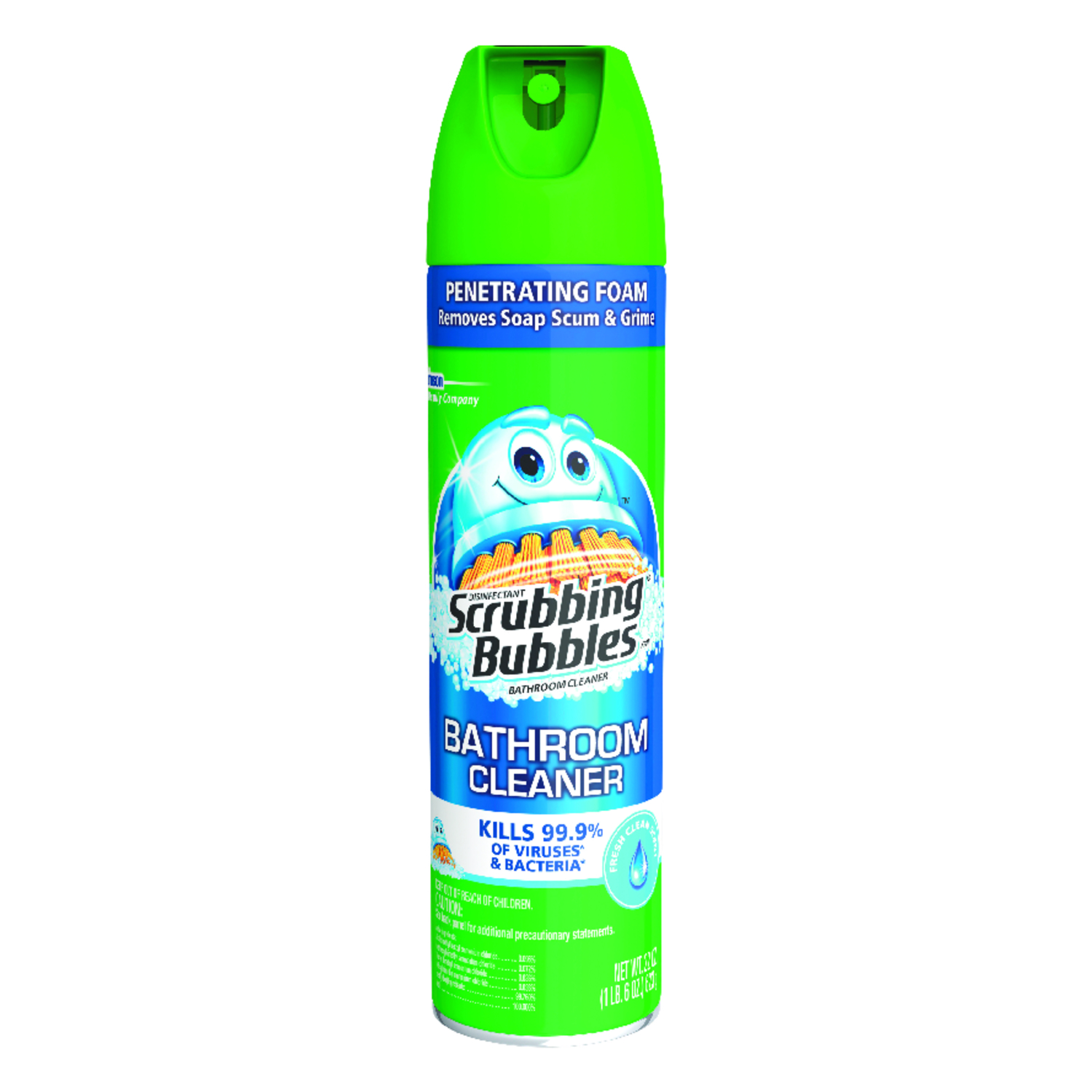 Scrubbing Bubbles Rainshower Scent Bathroom Cleaner 20 oz Foam