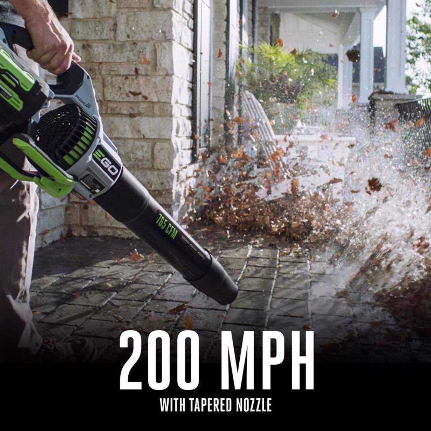 EGO Power+ LB7654 200 mph 765 CFM 56 V Battery Handheld Leaf Blower Kit (Battery & Charger) W/ 5.0 AH BATTERY