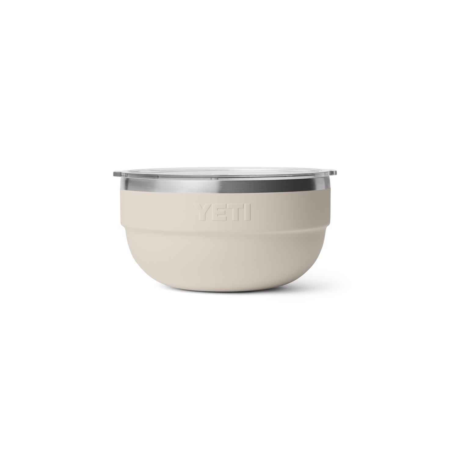 YETI Rambler 2 qt Stainless Steel Cape Taupe Bowl with Lid 1 Piece