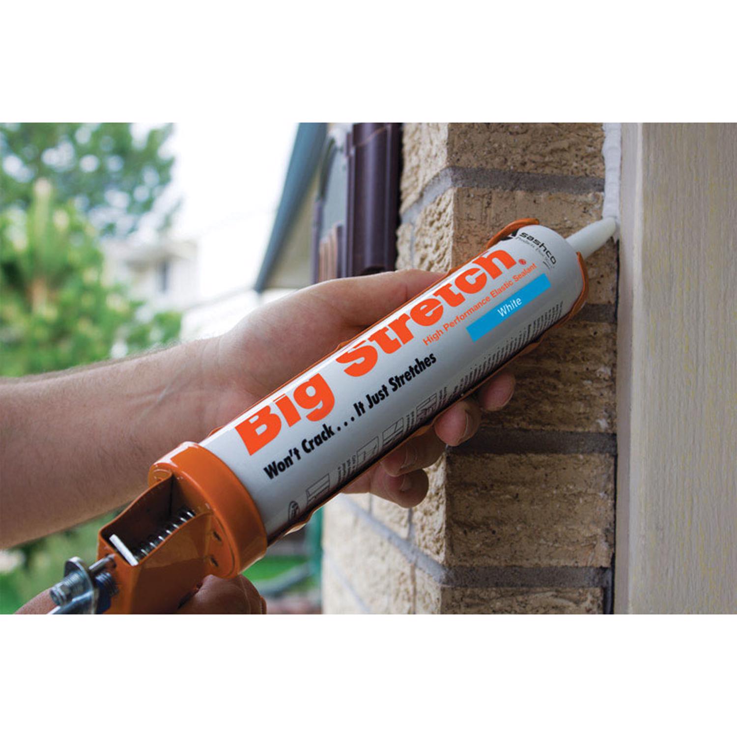 Sashco Big Stretch Almond Elastomeric Acrylic Latex Door/Siding/ Window