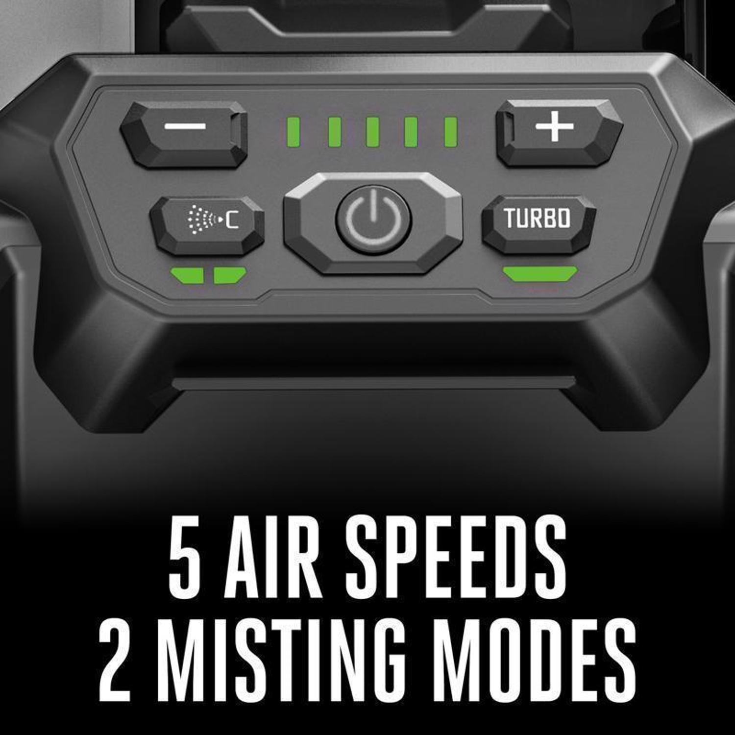 EGO Power+ 5 speed Misting Cordless Fan Bare Tool