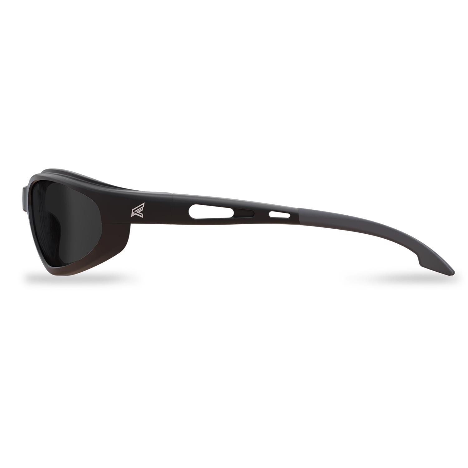 Edge Eyewear Dakura Polarized Safety Glasses Smoke Lens Black Frame 1 pc