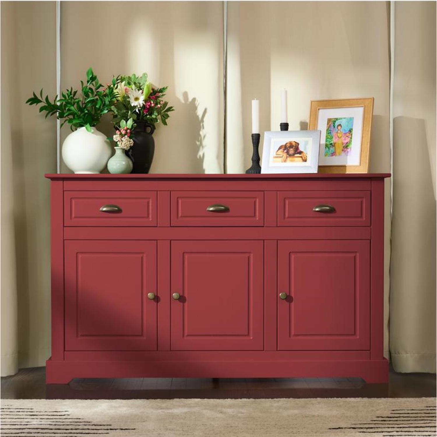 Rust-Oleum Low Odor Matte Timeless Red Spray Paint 11 oz.