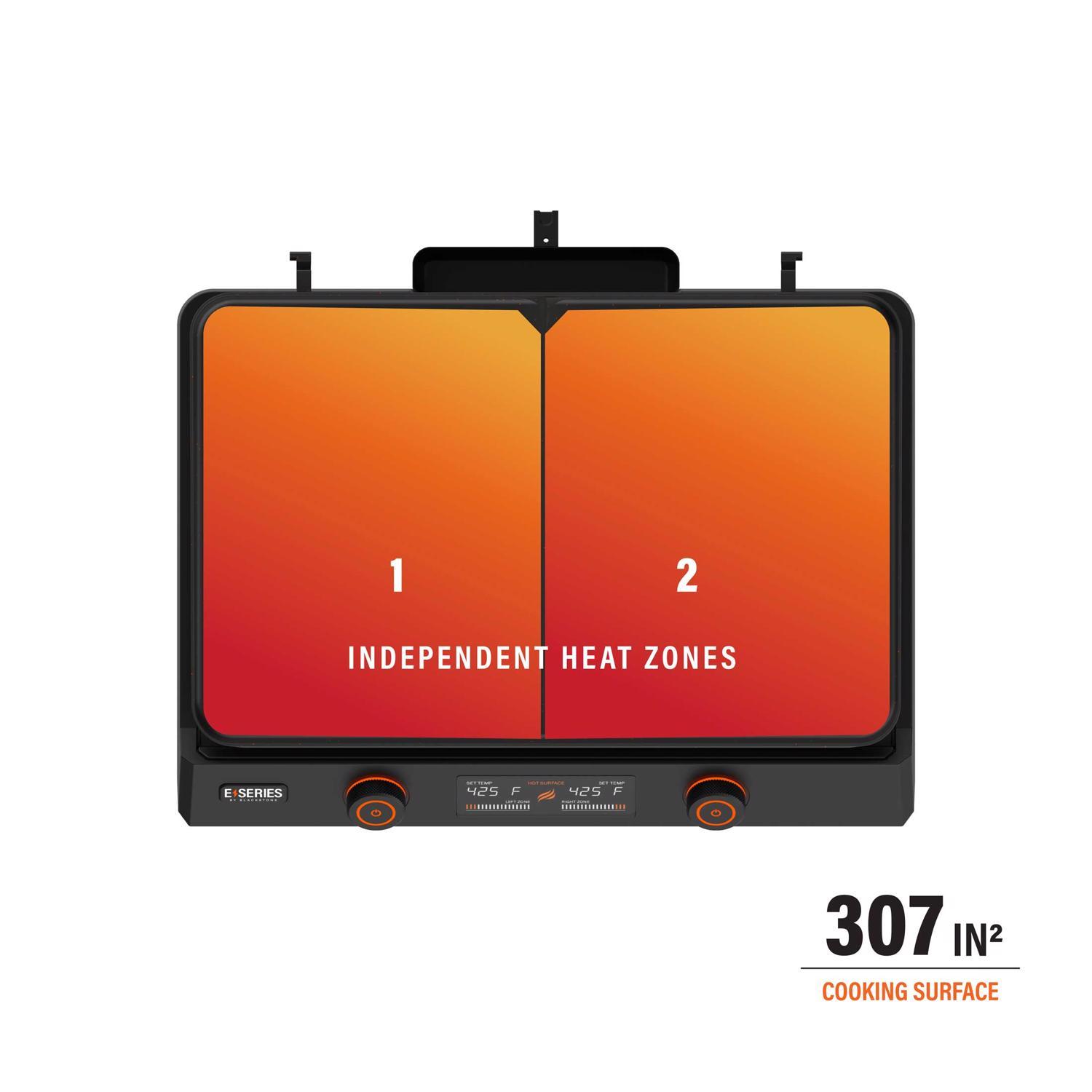 Blackstone E-Series Cast Aluminum Indoor Griddles 22 L X 9.29 in. W