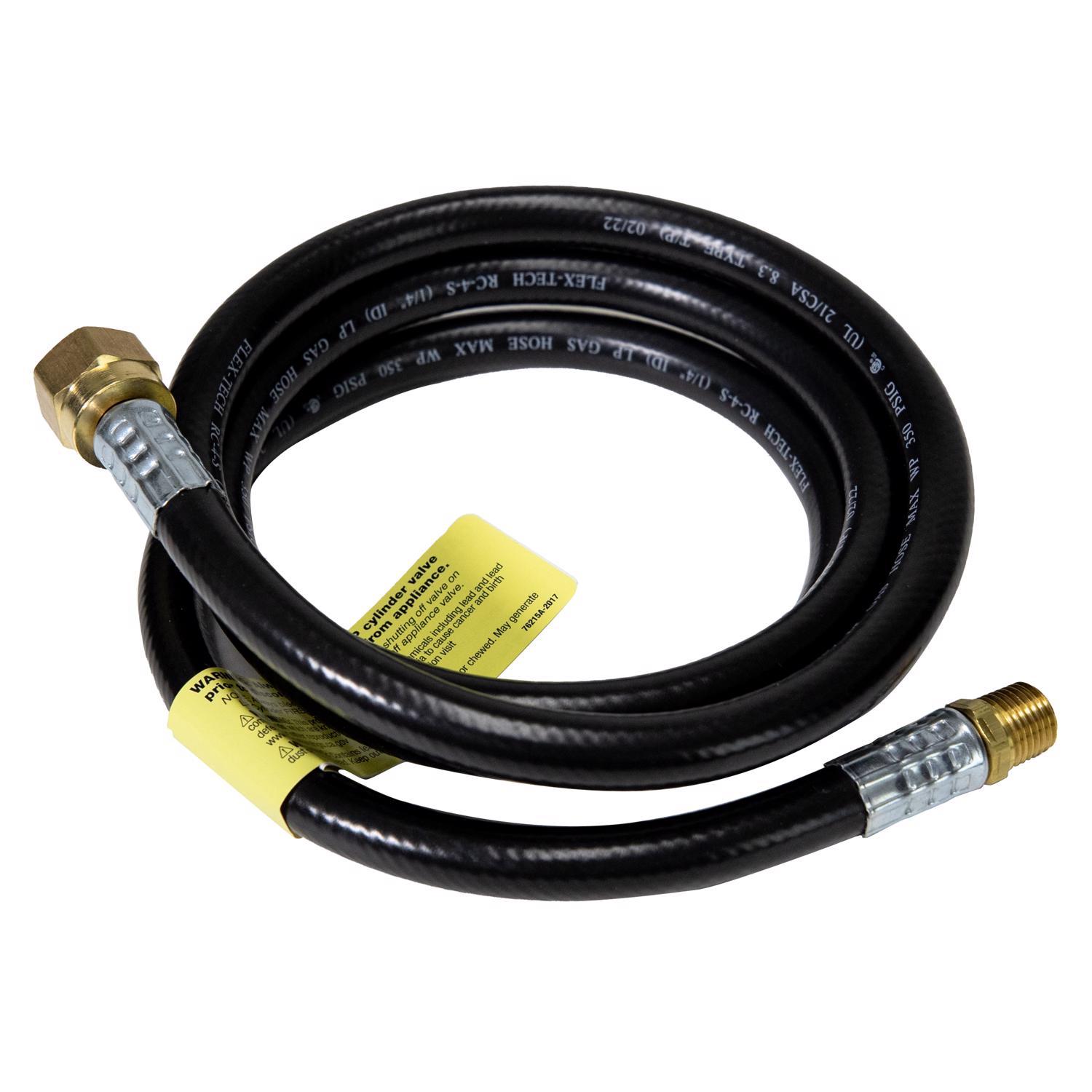 Mr. Heater 1/4 in. D X 3/8 in. D X 5 ft. L Brass/Plastic FPT x MPT Hose