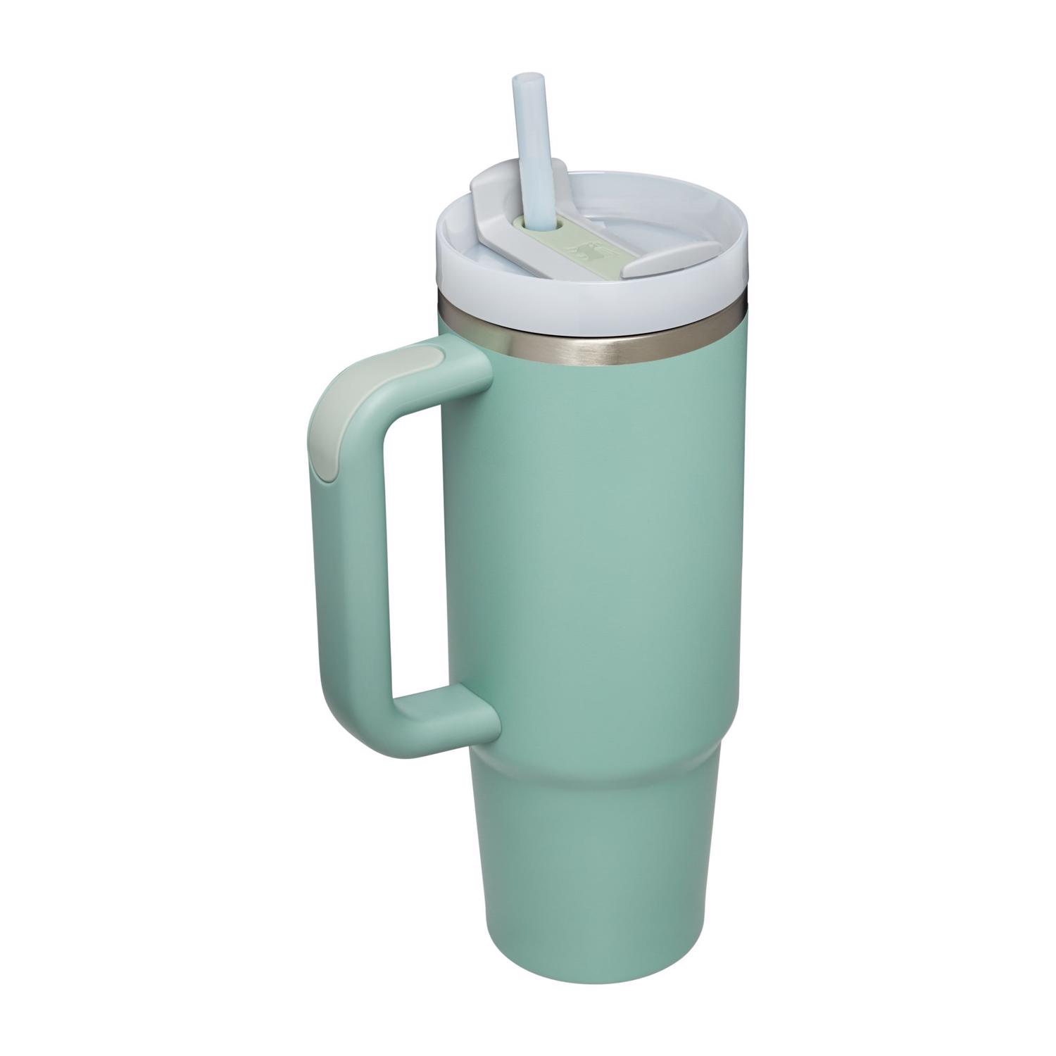 Stanley The Quencher H2.0 FlowState 30 oz Eucalyptus BPA Free Double-wall Vacuum Insulated Tumbler