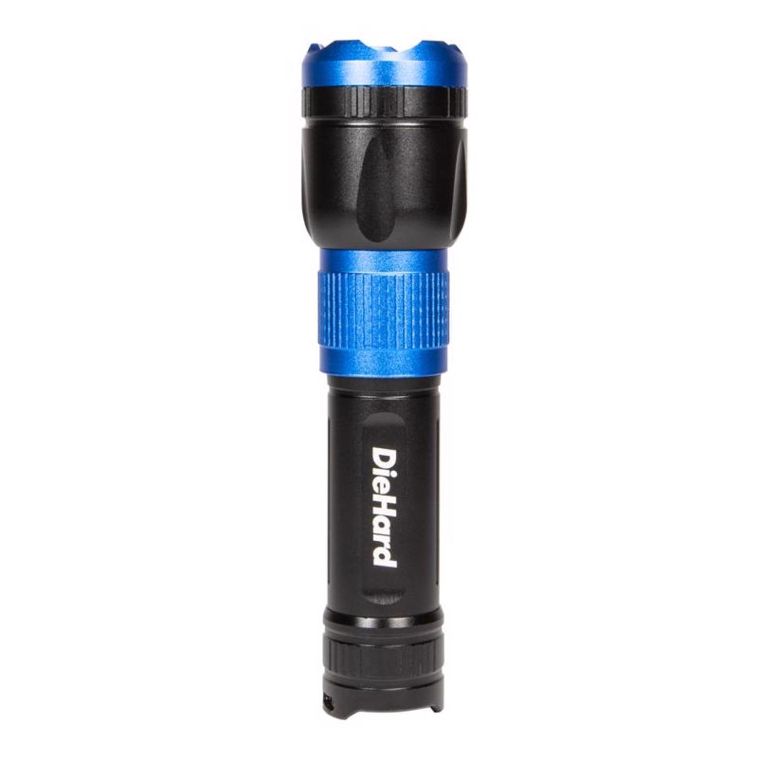 Dorcy DieHard 1000 lm Black/Blue LED Flashlight Power Bank