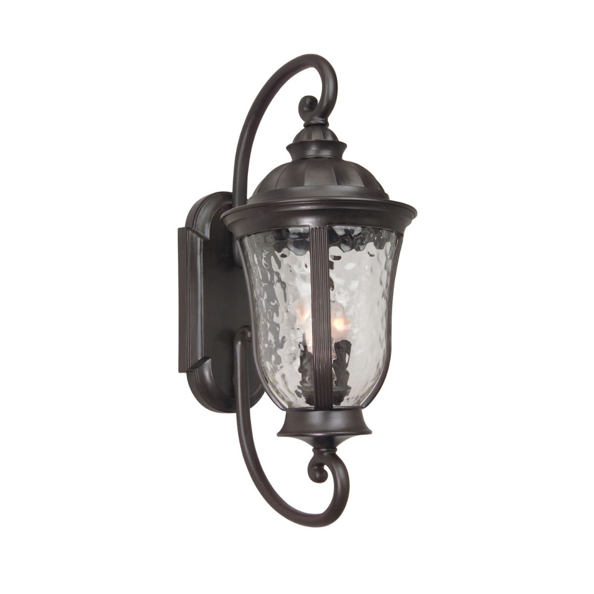 Craftmade Frances 3 Light 29 in. Oiled Bronze Outdoor Outdoor Wall Mount, Large