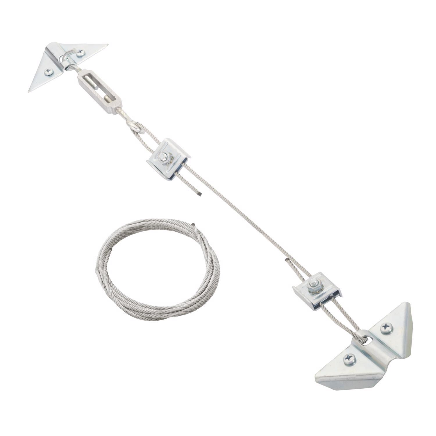 Ace 7.5 in. L Silver Steel Anti-Sag Gate Kit 1 pk