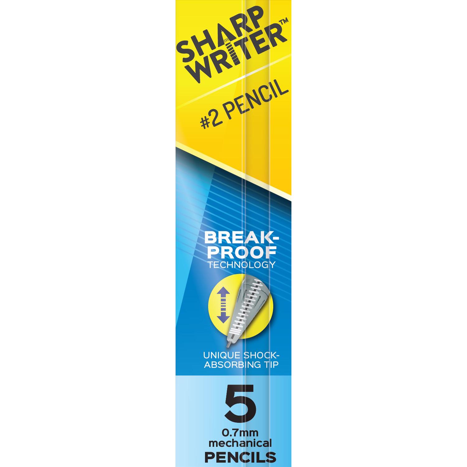 Paper Mate Sharpwriter #2 0.7 Mm Mechanical Pencil 5 Pack