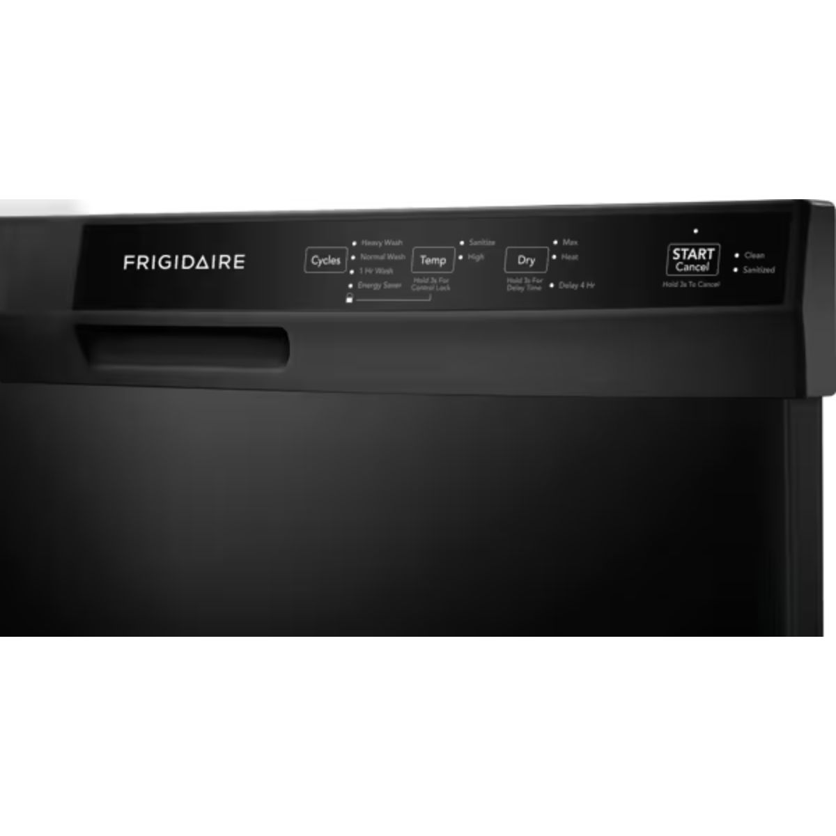 Frigidaire 24 in. Black4 Dishwasher